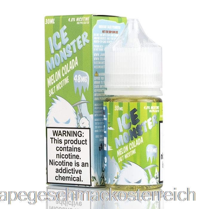 Eismelonen-Colada – Eismonstersalze – 30 Ml, 48 Mg Vape-Geschmack